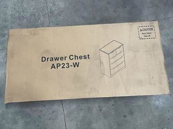 Model number "AP23-W" is printed on the product packaging