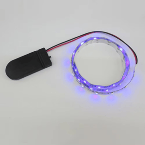 Recalled AliExpress LED strip light - purple