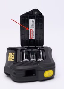 Transceiver's serial number location