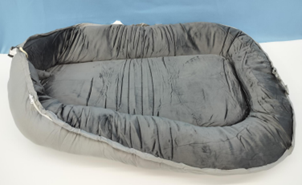 Recalled BBWOO Baby Lounger in Gray