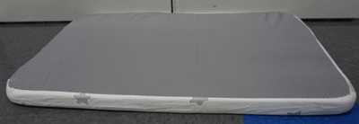 Recalled Biloban Pack and Play Mattress - underside