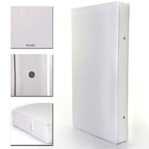 Convoluted orthopedic inner spring standard crib & toddler mattress