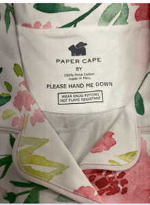 Example Neck Label