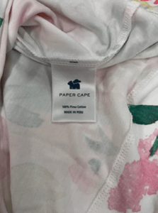 Example Side Seam Label (front)