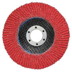 Backside of recalled DEWALT Elite Series 40G T27 High Density Flap Disc