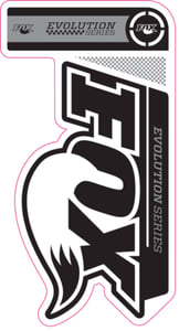 Fox Evolution decal
