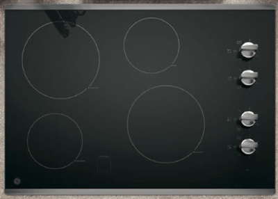Recalled GE electric radiant cooktop, model no. JP3030SJ4SS