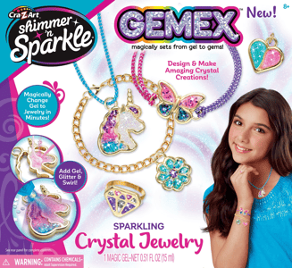 Recalled Shimmer N Sparkle Gemex Gel Creations (UPC 884920655072)