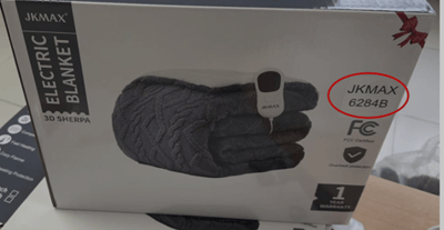 Model Identification of the Recalled Blankets and Pads can be Found on the Packaging