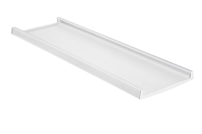 Recalled Lithonia Lighting LBL4W model lens cover inside view