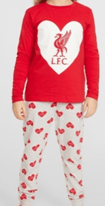 Recalled LFC Junior Heart Long PJ Set