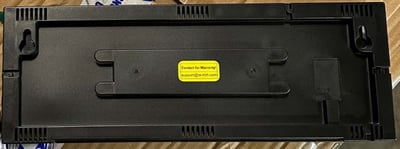 Recalled Digital Wall Clock (back)