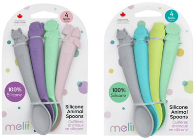 Recalled Melii Baby Silicone Spoons (4-Pack)