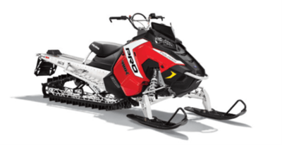 Recalled Polaris Model Year 2016 AXYS RMK snowmobile