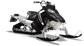 Recalled Polaris Model Year 2017 AXYS RMK snowmobile