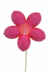IKEA pink flower BLOMMA wall-mounted children’s lamp