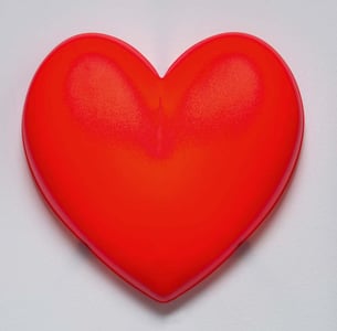 IKEA red heart HJÄRTA wall-mounted children’s lamp