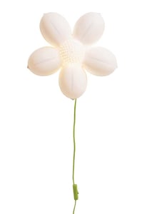 IKEA white flower BLOMMA wall-mounted children’s lamp
