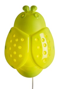 IKEA green bug BAGGE wall-mounted children’s lamp