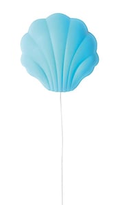 IKEA blue seashell SNÄCKA wall-mounted children’s lamp