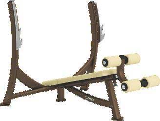 Olympic Decline Free Weight Bench Model 16063
