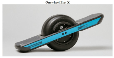 Recalled Onewheel Pint X