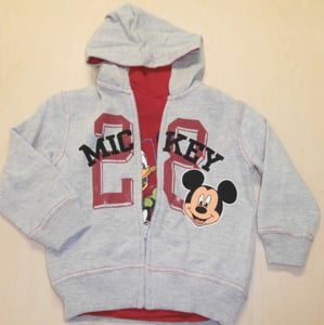Picture of recalled fleece hoodie and T-shirt