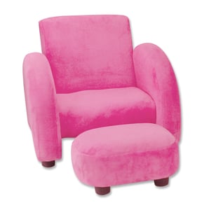 Mod style with ottoman