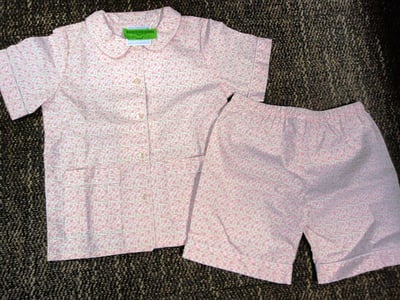 Elephantito Children's Floral Print Pajamas