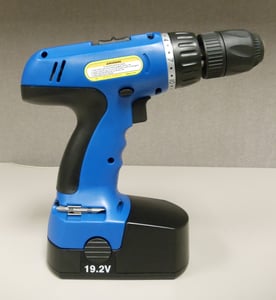 Right side view of the drill