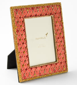 Red Frame 5 by 7 inches