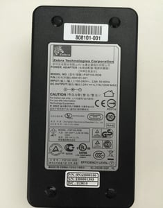 PSU 808101-001 used with GX420 D/T, GX430 D/T, ZXP3 Printers