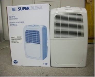 Recalled SuperClima dehumidifier