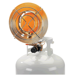 Recalled 15,000 BTU Tank Top Propane Heater (Item #63073)