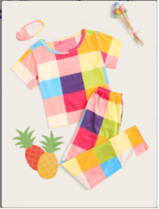 Recalled Children's Sleepwear Set: SKU Sknight10190731477
