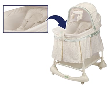 Recalled inclined sleeper accessory found in Kolcraft Cuddle 'n Care 2-in-1 Bassinet & Incline Sleeper (model number starting with KB063)