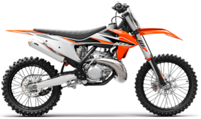 Recalled 2021 KTM 250 SX motorcycle
