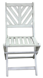 Jimco Outdoor Folding Bistro Chairs in graywash finishes