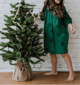 Recalled La Paloma Girl's Nightgown - Evergreen