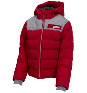 Recalled Swix branded Focus Down Jacket Jr. (Red)