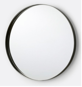Recalled Deep Frame Mirror (Round)
