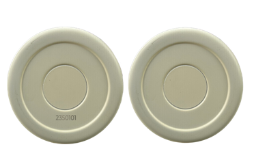 Recalled 14 oz. Sport Tumblers bottom view (serial number 2350101 location shown on the left, no serial number shown on the right)