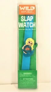 Close-Up of a recalled Slap Watch-Mermaid