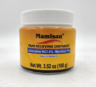 Recalled Mamisan Lidocaine Ointment 3.52 ounce jar