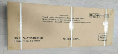 Recalled KAIFAM 5-Drawer Dressers packaging showing SKU