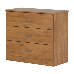 Libra style 3-drawer chest in country pine