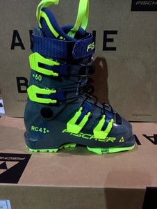 Recalled Fischer RC4 60 Junior Ski Boots - Rhino Grey