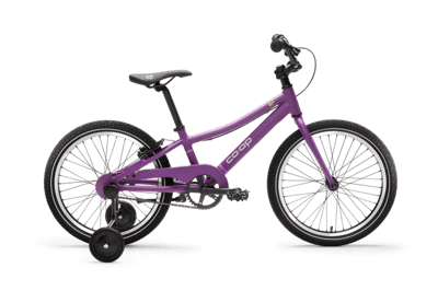 Recalled Co-op Cycles REV 20 Kids Bike with training wheels (color: Plum Burst)
