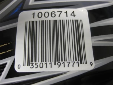 Sticker with Model Number