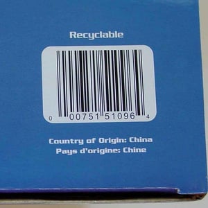 The product code is on the bottom flap of the packaging